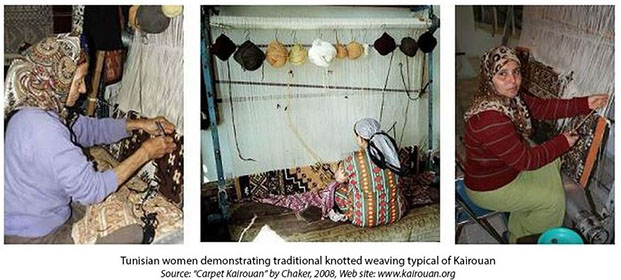 Tunisian Carpet Weavers
